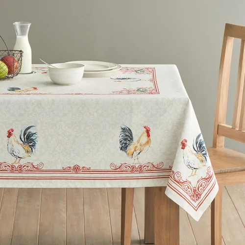 Miniatura 8 de Maison d' Hermine - Mantel de 100% algodón, Campagne, 54 x 54 pulgadas 034 - Campagne