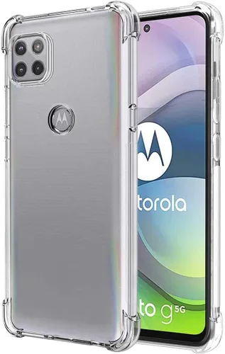 Funda para Moto One 5G Ace, funda Moto G 5G, TPU delgada y flexible para niñas y mujeres, bolsa de aire, absorción de golpes, goma suave, funda de