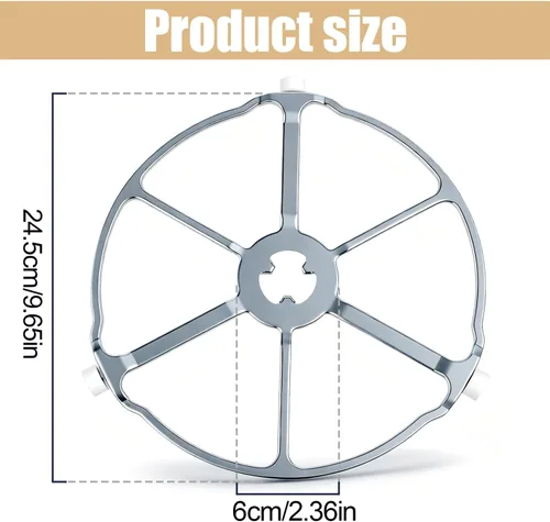 Miniatura 4 de Anillo giratorio de microondas mejorado, se adapta a modelos que utilizan la parte WB02X32600 / WB06X10651, repuesto de soporte de bandeja de vidrio
