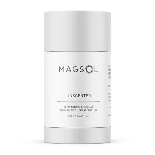 Miniatura 11 de MAGSOL Desodorante de magnesio para hombres, desodorante natural libre de aluminio y bicarbonato de sodio para piel sensible, protección duradera