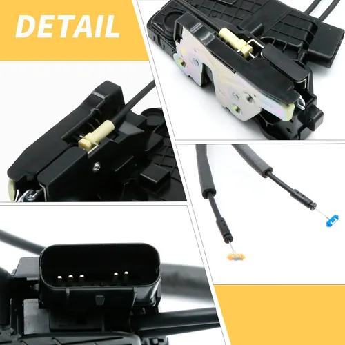 Miniatura 4 de Saihisday 81320-D9000 72274 Actuador eléctrico de cerradura de puerta con pestillo de repuesto lateral derecho delantero para Kia Sportage 2017-2022