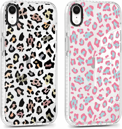 Miniatura 20 de Paquete de 2 Fundas con Estampado de Chiita para Apple iPhone 7/8/iPhone SE 2020/2022, de 4.7 Pulgadas, Funda Transparente Linda Coquette