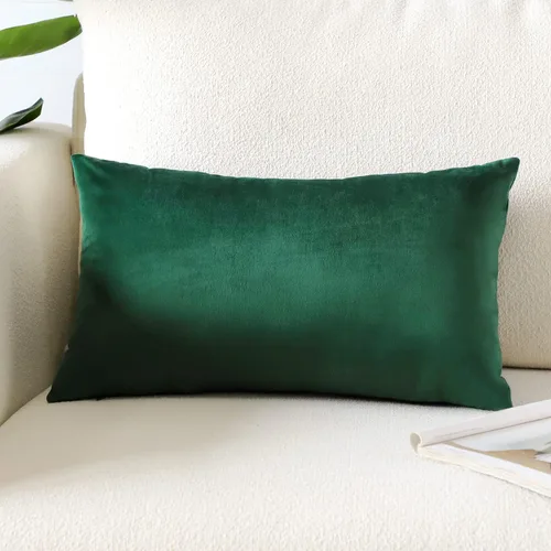 Miniatura 47 de Artscope Fundas de Almohada de Terciopelo de Lujo Súper Suaves Decorativas Cuadradas Fundas de Cojín para Sofá Sillón Dormitorio Decoración