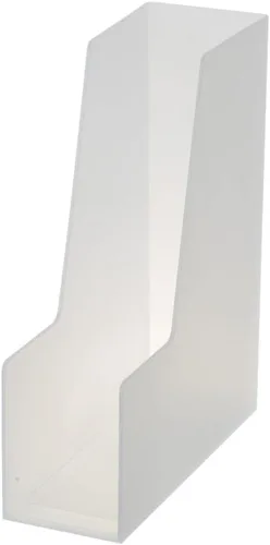 Miniatura 7 de YBM HOME Organizador vertical para archivos, diseño frontal abierto para un fácil acceso a archivos, documentos y revistas, ideal para oficina