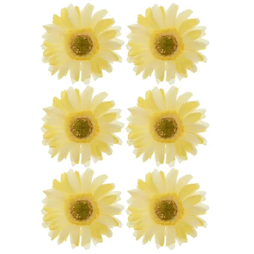 Miniatura 9 de Beaupretty Pinzas para el cabello de girasol, paquete de 3 pasadores para el cabello de margaritas, accesorios de playa para mujeres y niñas