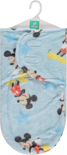 Miniatura 4 de Disney Mickey Mouse - Saco para envolver al bebé de una sola capa, manta de envolver para recién nacido, manta suave y cómoda, manta para dormir