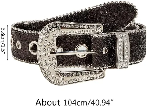 Miniatura 3 de RICHTRUE Y2k Accessories - Cinturón Y2k con diamantes de imitación para mujer, ropa Y2k, cinturones de moda Y2k