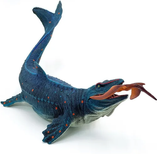 Miniatura 5 de Juguetes de dinosaurio Mosasaurus y Pterosaurio realistas de Gemini & Genius para niños, regalos para jugar y exhibir o suministros de fiesta