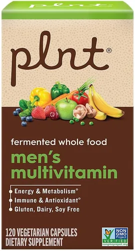 Miniatura 5 de plnt Multivitamínico MenaTMs de alimentos integrales fermentados (120 cápsulas veganas)