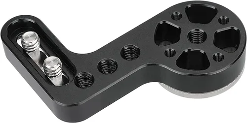 Miniatura 3 de CAMVATE Conector de orificio de rosca M6 tipo L con ranura de montaje de 1/4 "-20 puntos - 3013