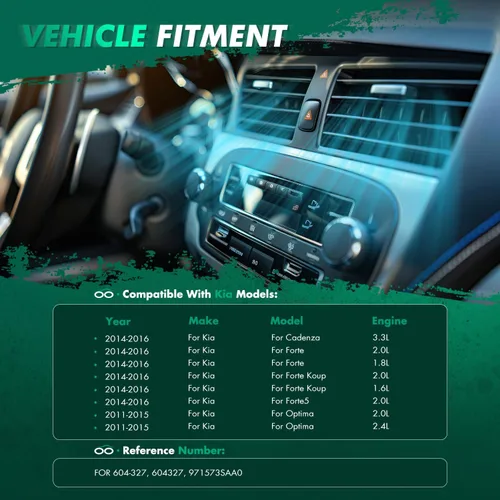 Miniatura 7 de SCITOO Actuador de puerta mezcladora de calefacción y aire acondicionado de repuesto para Hyundai para Azera 2010-2017, para Hyundai para Elantra