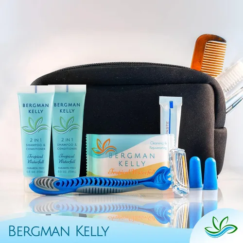 Miniatura 7 de Bergman Kelly - Champú y acondicionador 2 en 1 tamaño viaje - 0.5 fl oz, 200 PK, cascada tropical - Deleite a sus invitados con amenidades de champú