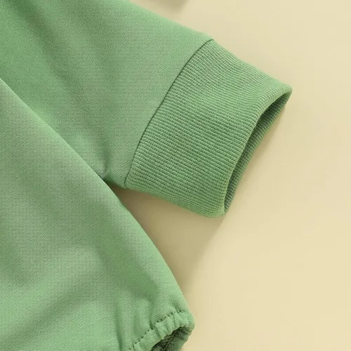 Miniatura 24 de Adobabirl Traje de Halloween para bebé, sudadera de fantasma, calabaza, mameluco, suéter de gran tamaño, lindo para otoño e invierno