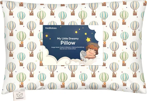 Miniatura 25 de KeaBabies - Almohada con funda para niños pequeños, almohada My Little Dreamy de 13 x 18 pulgadas (ABC Land)