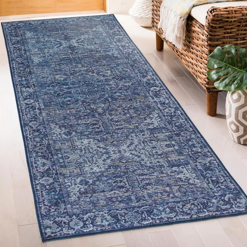 Miniatura 40 de ReaLife Rugs Alfombra pasillo lavable a máquina - Sala de estar, dormitorio, baño, cocina, entrada, oficina - Acolchada de pelo bajo, resistente a