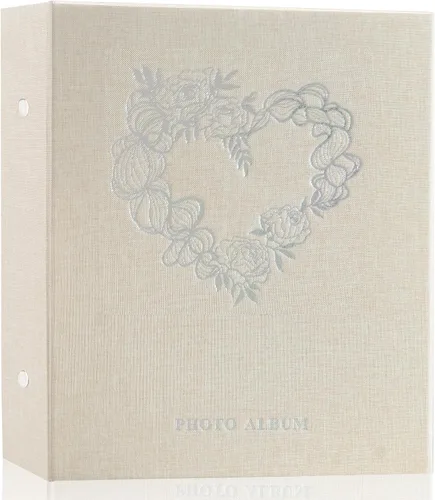 Miniatura 7 de Artmag Álbum de fotos pequeño de 4 x 6 pulgadas, 52 fotos, 2 paquetes, cubierta de lino, cada paquete tiene capacidad para 52 fotos, carga superior