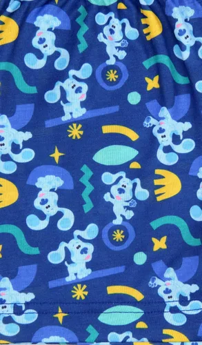 Miniatura 3 de Nickelodeon - Conjunto de pijama para dormir con diseño de Blue's Clues Smile Blue, Azul Patchwork