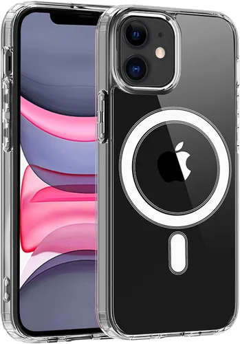 Miniatura 47 de S. Tedazo Funda magnética para iPhone 7/8 Plus (5.5 pulgadas) compatible con MagSafe, [no amarillenta] delgada, a prueba de golpes, funda para Negro