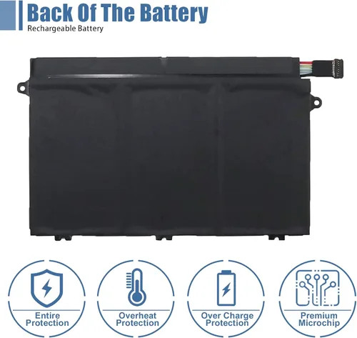 Miniatura 4 de L17M3P51 01AV446 - Batería de repuesto para laptop Lenovo ThinkPad E480 E485 E495 E580 E585 Series Notebook SB10K97607 L17C3P51 SB10K97609 01AV448