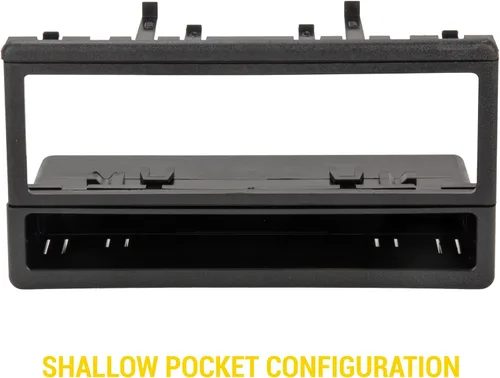 Miniatura 9 de Scosche FD1327B Kit de Tablero DIN Sencillo Compatible con Vehículos Selectos Ford, Lincoln, Mazda y Mercury 1995-11 - Kit de Instalación de Estéreo
