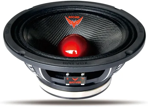Miniatura 9 de MX80P1 Altavoz de Rango Medio de 8 Pulgadas 480 Vatios 4 Ohmios Tapa Antipolvo Naranja, Altavoces de Audio de Calidad Premium para Puerta
