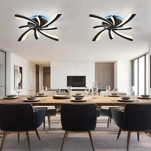 Miniatura 5 de Ceiling Lighting Fixtures, Multi Color Led Ceiling Light, Rgb Ceiling Light Led ceiling light, Indoor dimmable light, Can control color lights