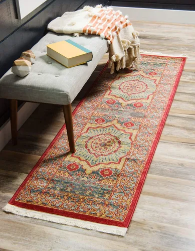 Miniatura 23 de Unique Loom Palace Collection - Alfombra Saray (2 pies x 3 pies 1 pulgada, rectangular, crema/marrón claro)