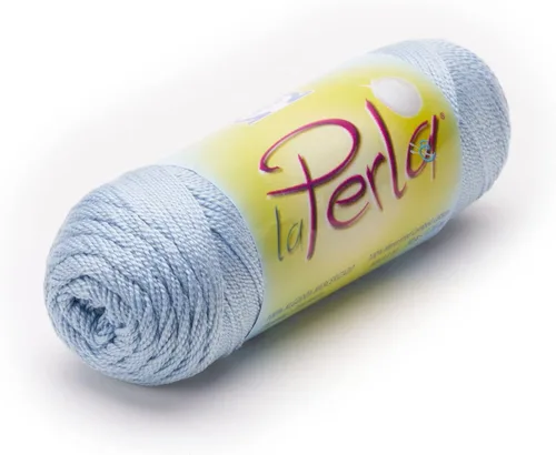Miniatura 11 de LA Perla de Omega - Hilo Perle 100% algodón mercerizado ideal para ganchillo fino - Color: 01 - Blanco 601