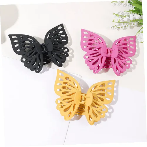 Miniatura 2 de 8 pinzas para el cabello de mariposas, pinzas grandes para mujeres y niñas, accesorios únicos para el cabello para fiestas y uso diario, pinzas