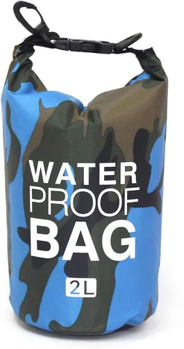 Miniatura 6 de Bolsa seca impermeable de 2L/5L/10L/15L/20L/30L, saco enrollable que mantiene el equipo seco para kayak, rafting, navegación, natación, campamento