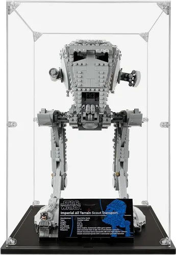 Miniatura 10 de Vitrina acrílica compatible con LEGO Y-Wing Starfighter #75181, vitrina a prueba de polvo (solo funda) (juegos de Lego no incluidos)