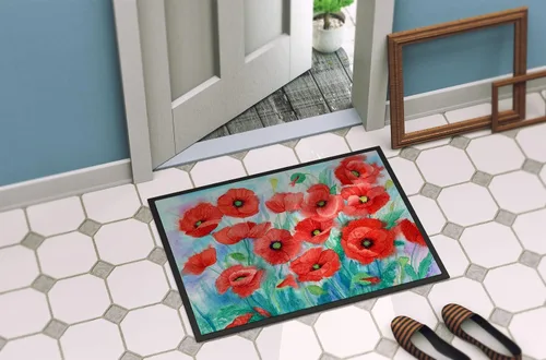 Miniatura 4 de Caroline's Treasures IBD0258MAT - Tapete para puerta delantera, 18 x 27 pulgadas, para interiores y exteriores, para entrada, antideslizante