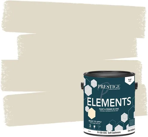Miniatura 21 de PRESTIGE Paints Elements - Pintura interior e imprimación en uno, cáscara de huevo, 1 galón, gris cabo