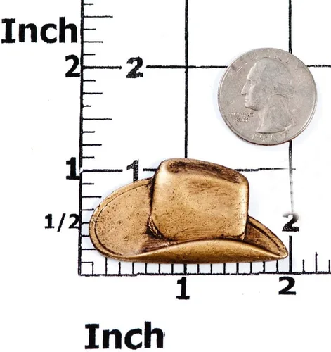 Miniatura 2 de Pequeño molde fino del silicón del sombrero del vaquero hacer su propio chocolate occidental, fondant, resina, arcilla.. El molde crea el sombrero