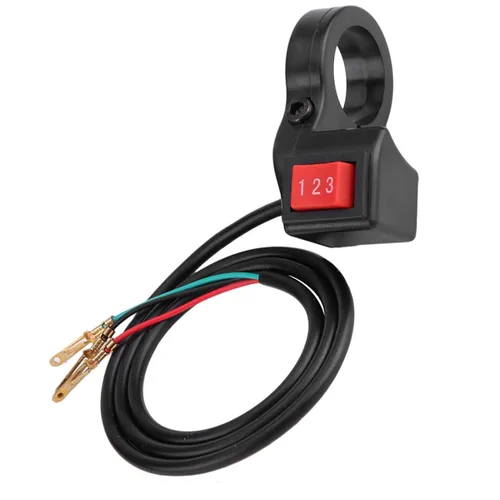 Miniatura 7 de Interruptor de 3 velocidades para Ebike-Interruptor de acelerador de 3 velocidades - Interruptor de manillar de 0.866 in 7/8 pulgadas manillar