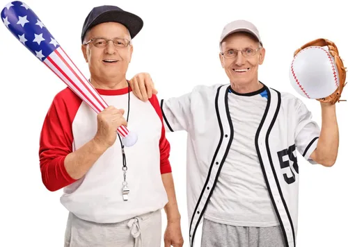 Miniatura 6 de EVERMARKET 2 unidades de bate inflable de béisbol y béisbol con bandera estadounidense, pelota de playa, regalos de fiesta temática deportiva