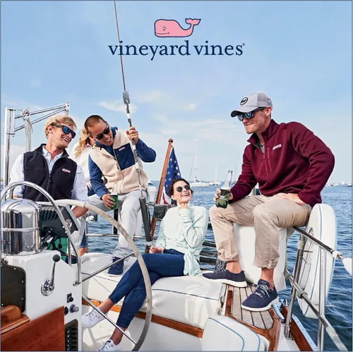 Miniatura 7 de vineyard vines Men's Saltwater Quarter-Zip Pullover Sweater