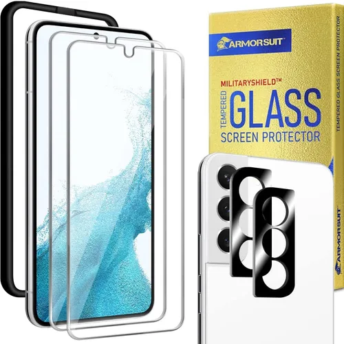 Miniatura 13 de ArmorSuit [Paquete de 2+2] para Google Pixel 6 [6.4 pulgadas] Protector de pantalla de vidrio templado + protector de lente de cámara compatible