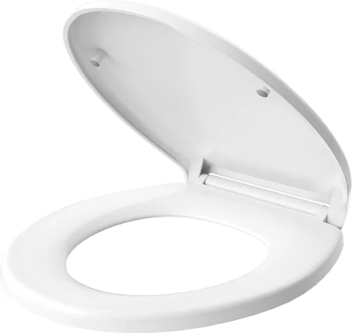 Miniatura 5 de ProFlo PFTSHSC1000WH PFTSHSC1000 Nome Asiento de inodoro redondo con cierre suave