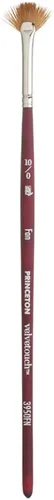 Miniatura 10 de Princeton Velvetouch Mini Pincel Filbert, Sintético, Mango Corto, Tamaño 0, 1 Unidad