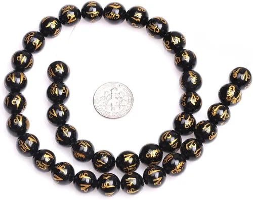 Miniatura 3 de Cuentas sueltas, gemas de ágata redondas facetadas naturales para realizar joyería a mano en grandes cantidades, bricolaje. Una tira: 15 pulgadas