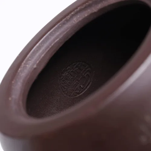 Miniatura 7 de Zisha - Tetera grande de 14.2 onzas, arcilla china genuina Yixing hecha a mano, tetera con filtro, infusor Kung Fu de hojas sueltas, arcilla púrpura