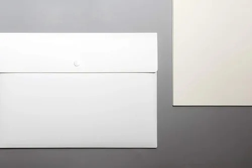 Miniatura 5 de VANRA Carpetas de Archivo de Polímero con Bolsillos, Sobre de Plástico para Documentos, Organizador de Documentos y Cartas con Cierre de Botón a