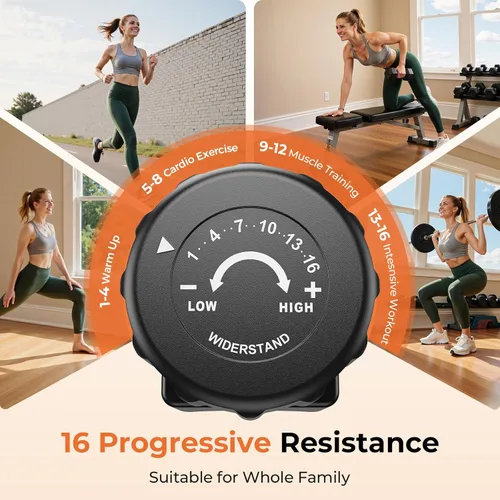 Miniatura 3 de YOSUDA Recumbent Exercise Bike for Home，Magnetic Staionary Bike for Seniors/Adults with Adjustable Seat, 350LB Capacity, 16-level Resistance, LCD