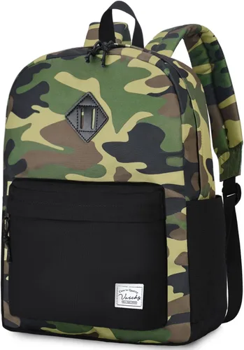 Miniatura 9 de VASCHY - Mochilas para uso diario de mujer, verde, Mediana