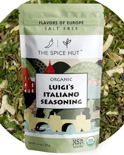 Miniatura 14 de Mezcla de condimentos italianos orgánicos, sin sal, mezcla de hierbas sabrosas y especias para un auténtico sabor italiano, hierbas mediterráneas