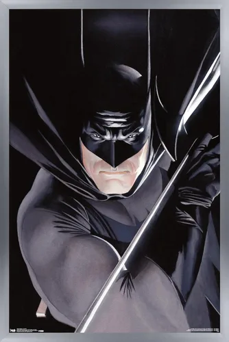 Miniatura 8 de Trends International DC Comics Batman - Póster de pared de retrato, 14.725 x 22.375 pulgadas, versión enmarcada en negro Versión con marco negro