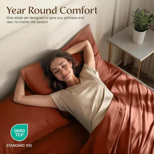 Miniatura 230 de Utopia Bedding Juego de sábanas Queen – Sábanas de 4 piezas para cama tamaño Queen, microfibra suave y transpirable, incluye 1 sábana bajera, 1 Gris