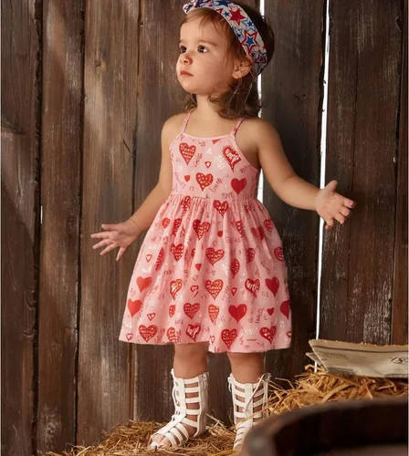 Miniatura 30 de Vestido de verano para niños pequeños, con diseño de dinosaurio, sin espalda, con lazo, vestido de playa de cumpleaños