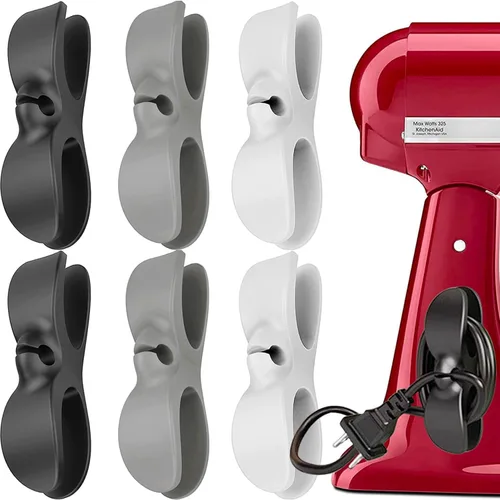 Miniatura 7 de Organizador de cables para electrodomésticos de cocina - Negro